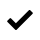 A checkmark